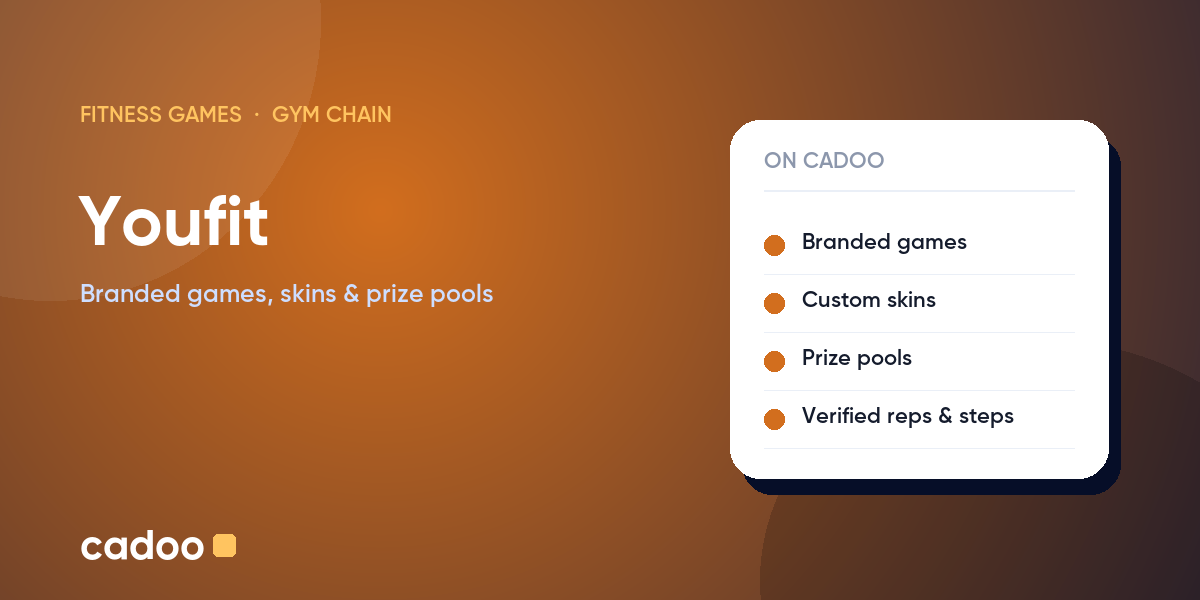 Youfit fitness games on Cadoo