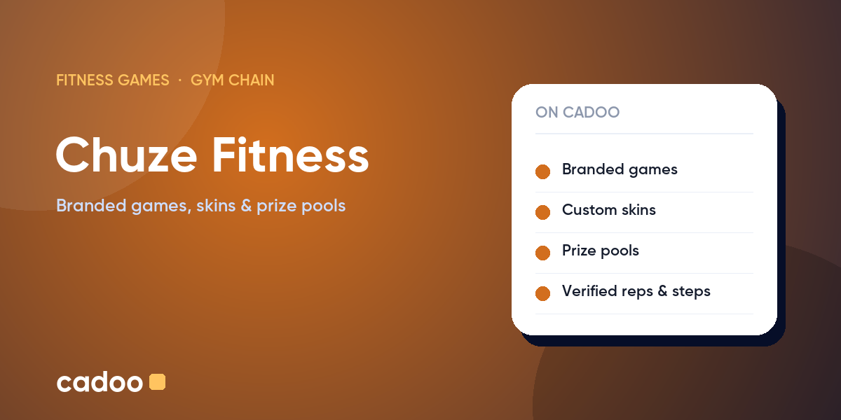 Chuze Fitness fitness games on Cadoo