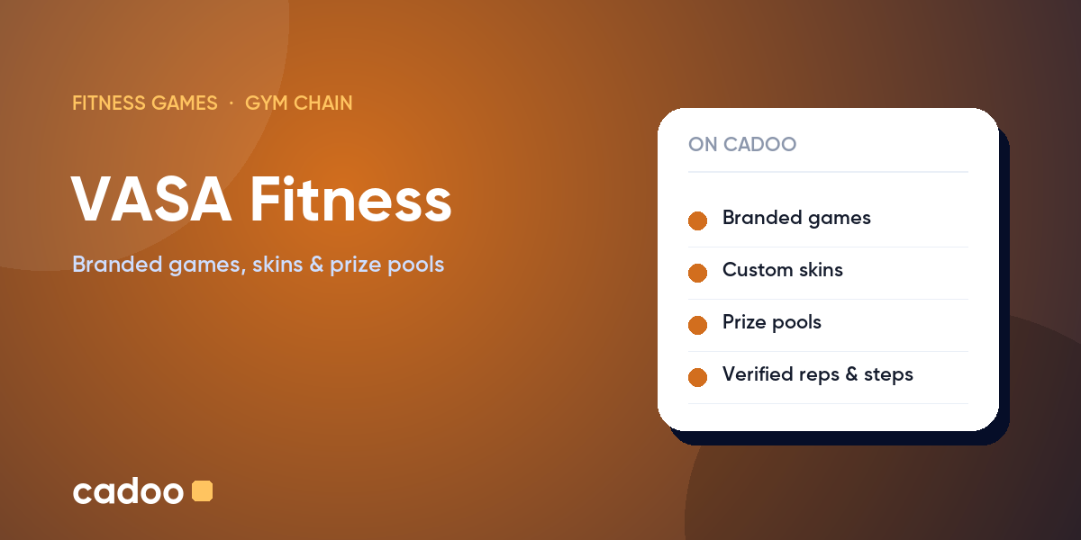 VASA Fitness fitness games on Cadoo