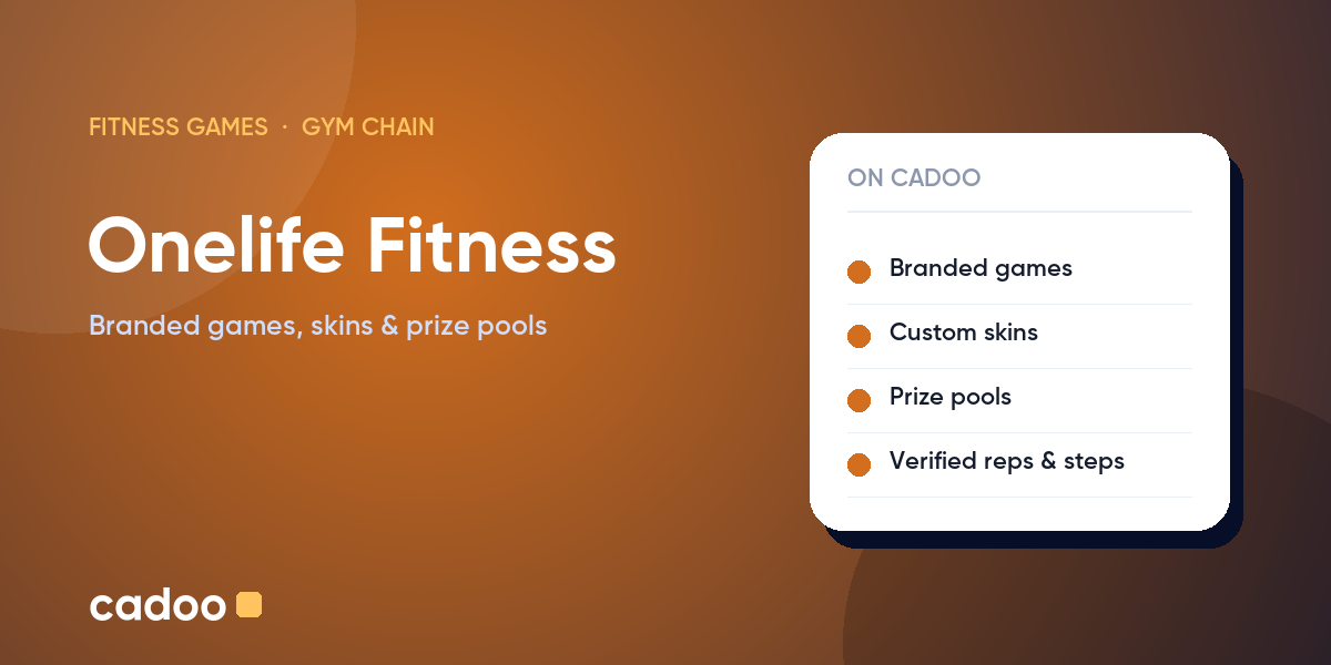 Onelife Fitness fitness games on Cadoo