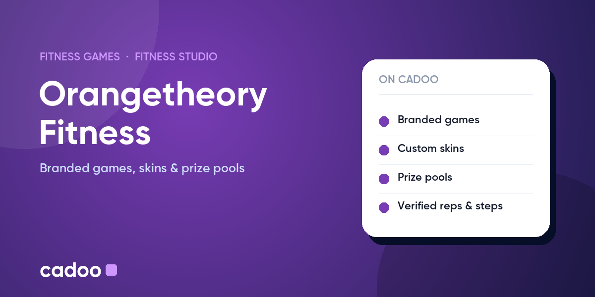 Orangetheory Fitness fitness games on Cadoo