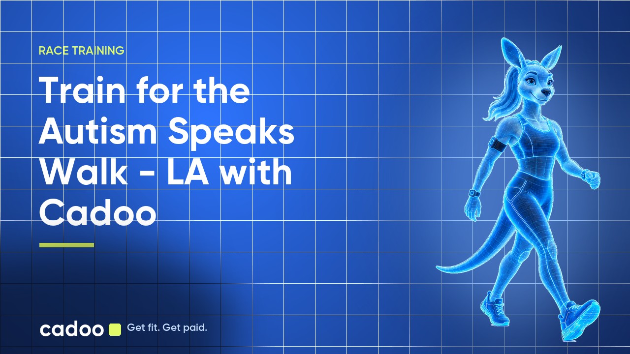 Cadoo — Train for the Autism Speaks Walk - LA with Cadoo
