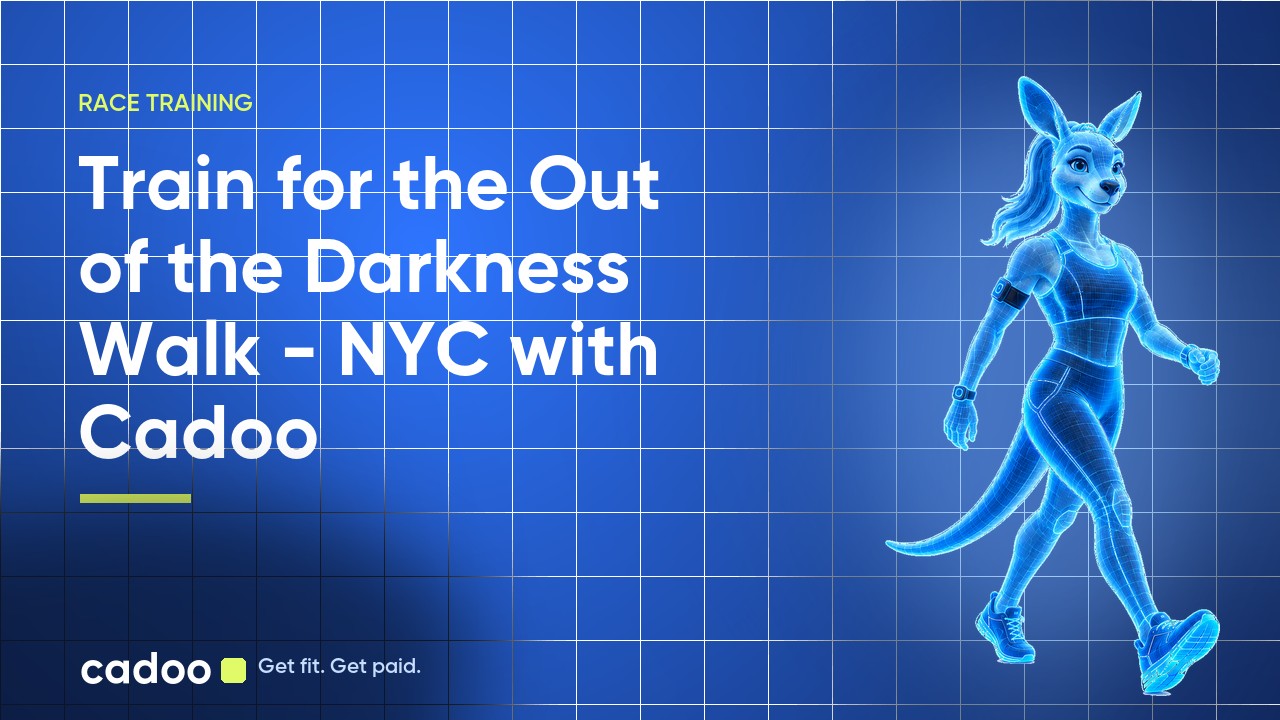 Cadoo — Train for the Out of the Darkness Walk - NYC with Cadoo