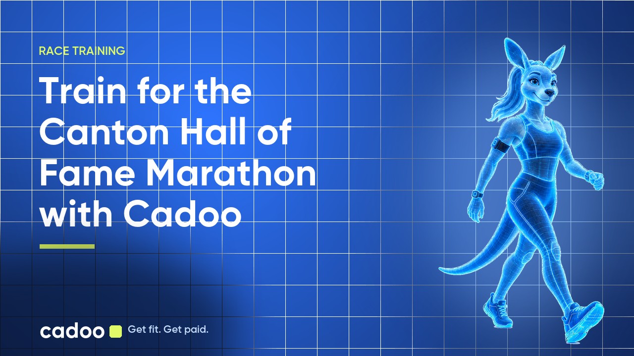 Cadoo — Train for the Canton Hall of Fame Marathon with Cadoo