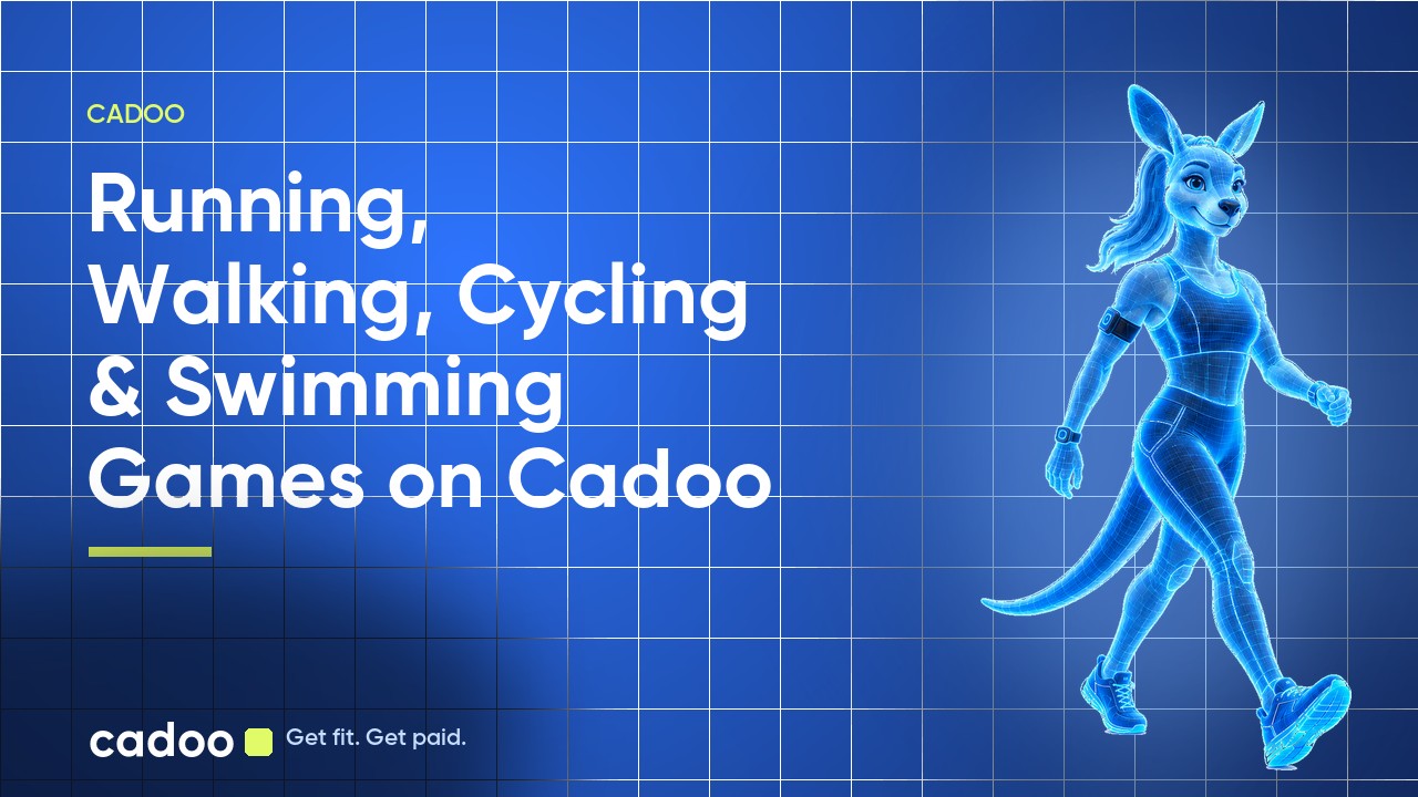 Cadoo — Running, Walking, Cycling & Swimming Games on Cadoo