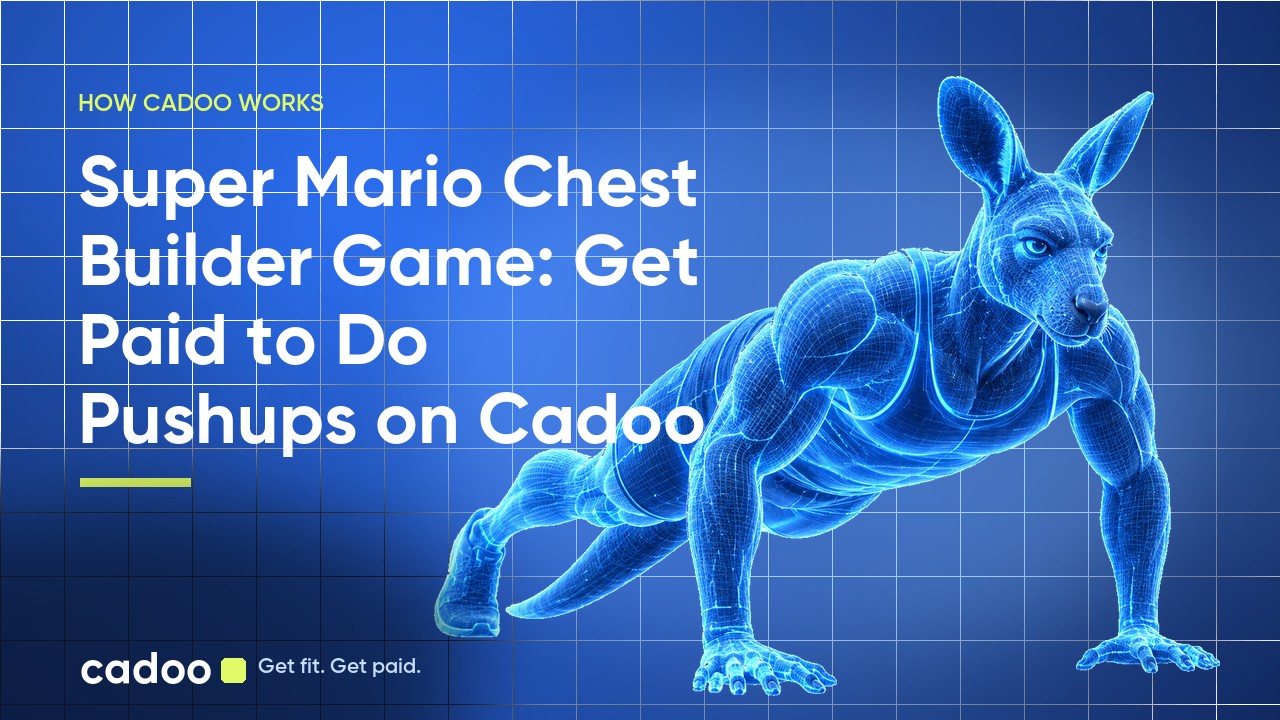 Cadoo — Super Mario Chest Builder Game: Get Paid to Do Pushups on Cadoo