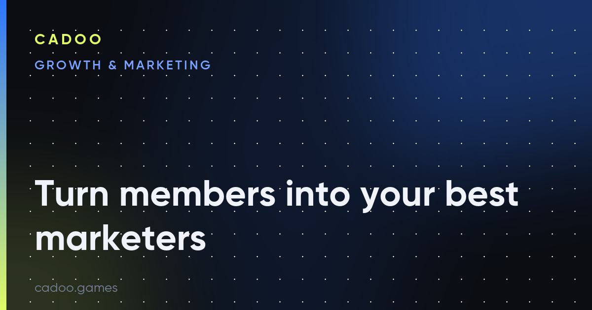 Cadoo for fitness brands — growth and shareable marketing — Cadoo