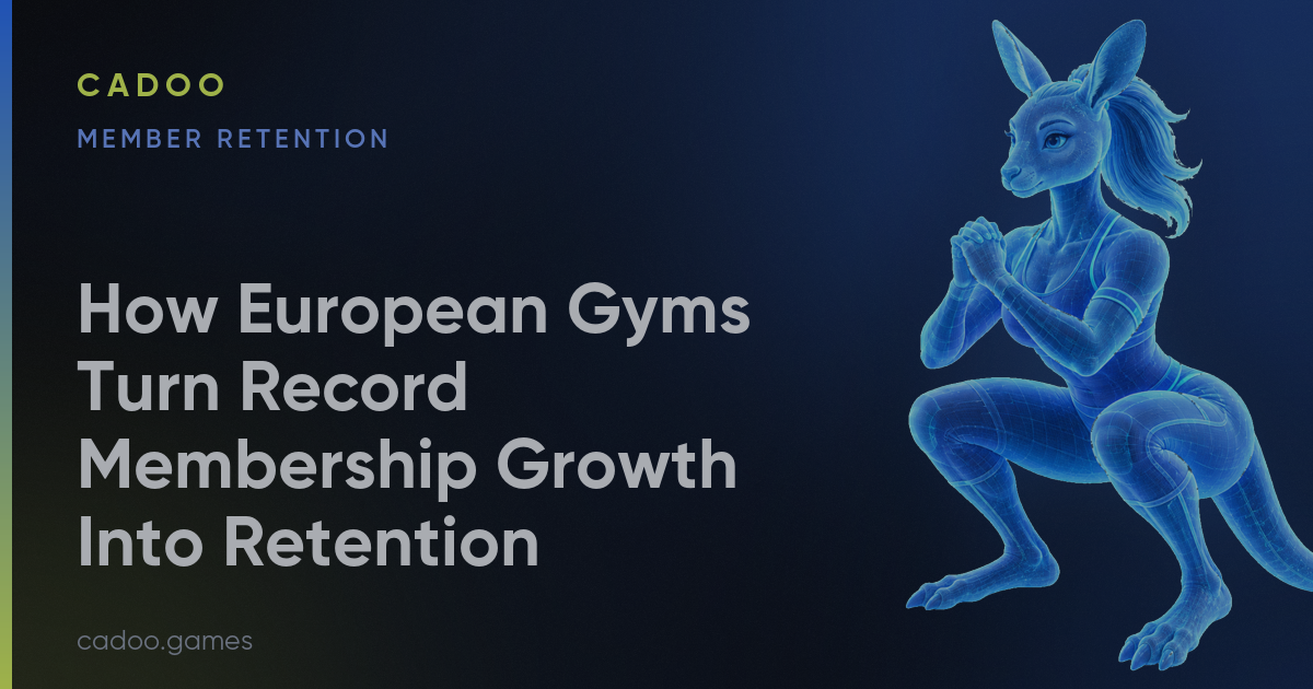 Cadoo for fitness brands — member retention games — Cadoo