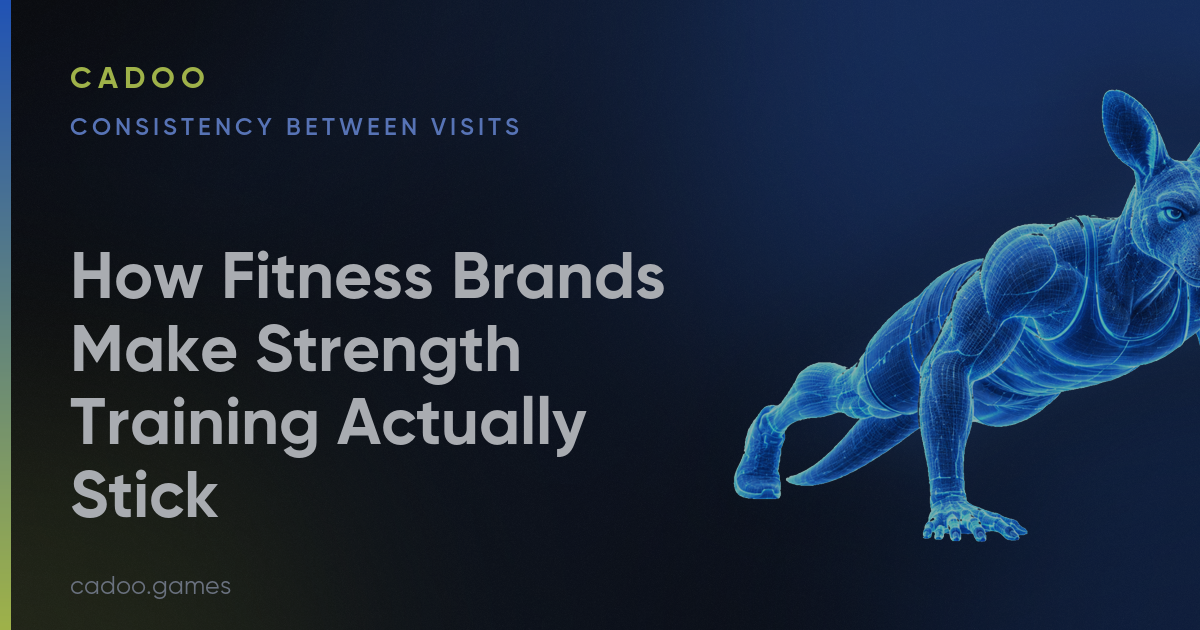 Cadoo for fitness brands — consistency and habit games — Cadoo