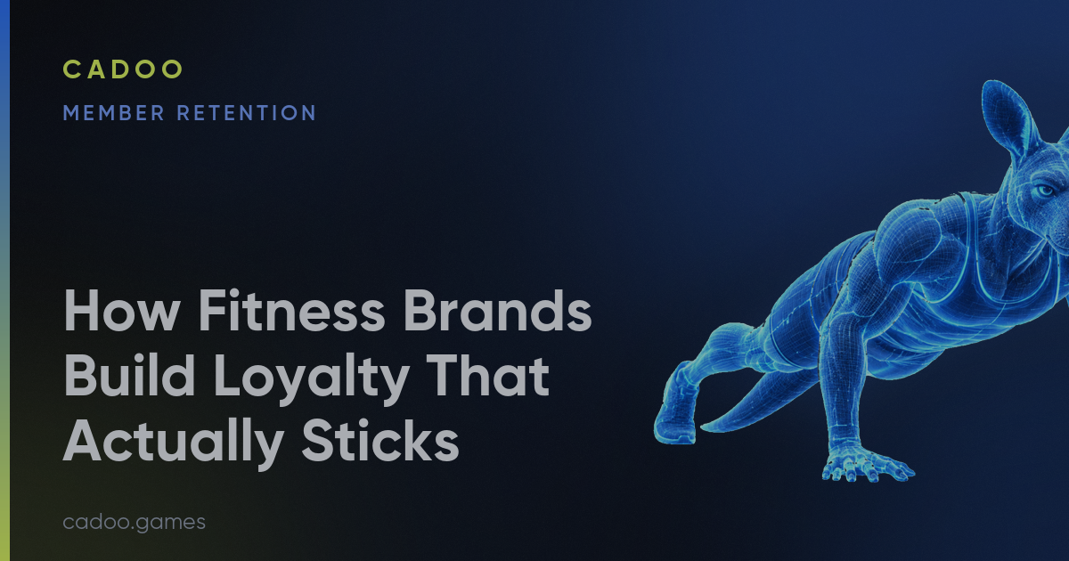 Cadoo for fitness brands — member retention games — Cadoo