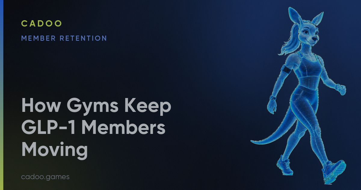Cadoo for fitness brands — member retention games — Cadoo