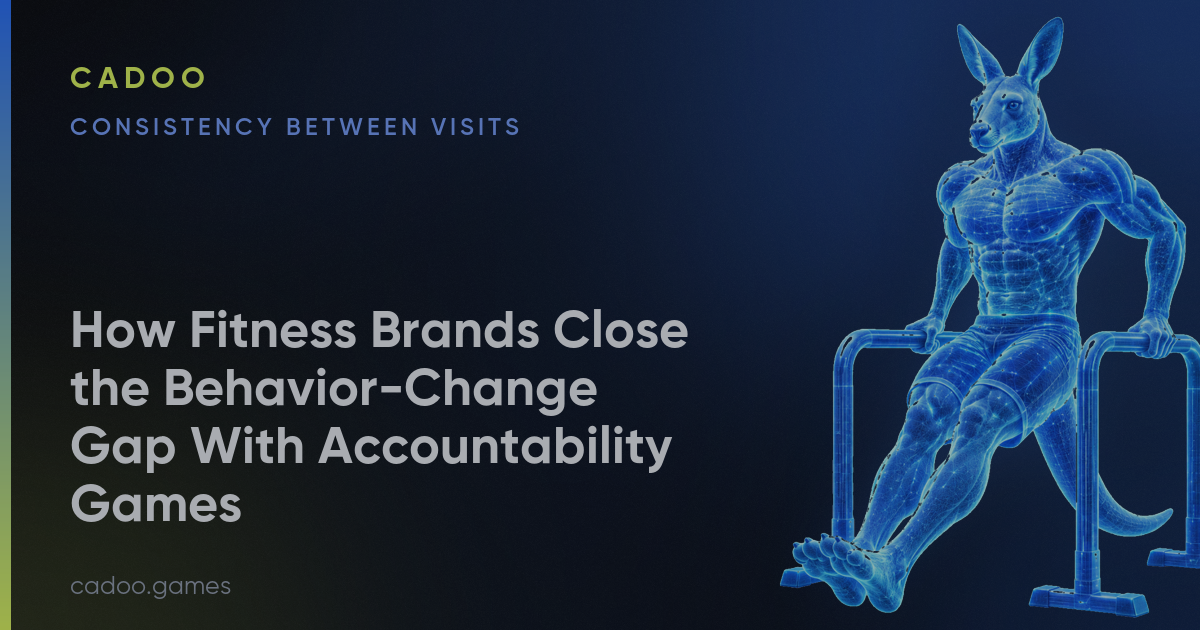 Cadoo for fitness brands — consistency and habit games — Cadoo