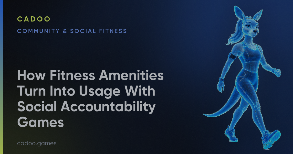 Cadoo for fitness brands — community and social fitness games — Cadoo
