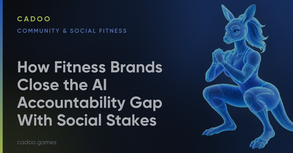 Cadoo for fitness brands — community and social fitness games — Cadoo