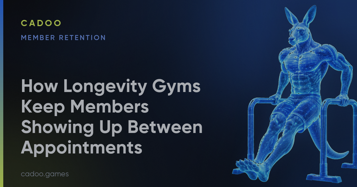 Cadoo for fitness brands — member retention games — Cadoo