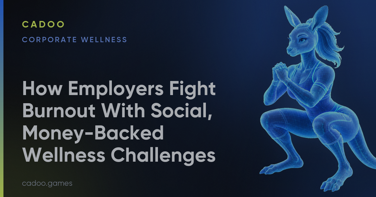 Cadoo for corporate wellness — team fitness challenges — Cadoo