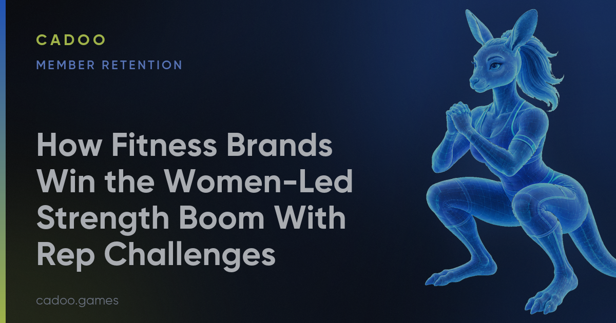 Cadoo for fitness brands — member retention games — Cadoo