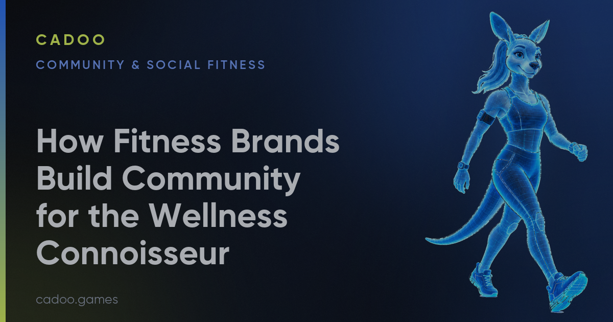 Cadoo for fitness brands — community and social fitness games — Cadoo
