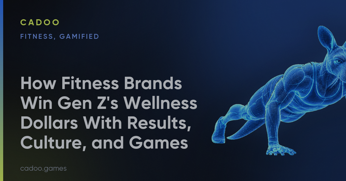 Cadoo for fitness brands — gamified fitness competition — Cadoo