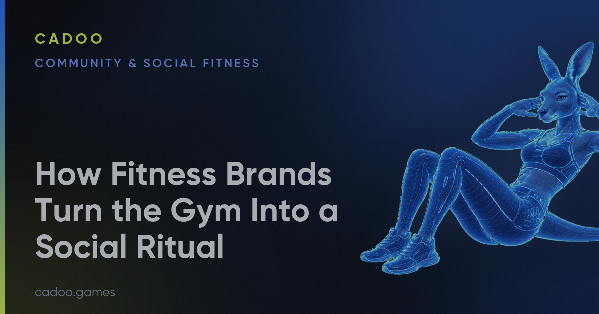 Cadoo for fitness brands — community and social fitness games — Cadoo