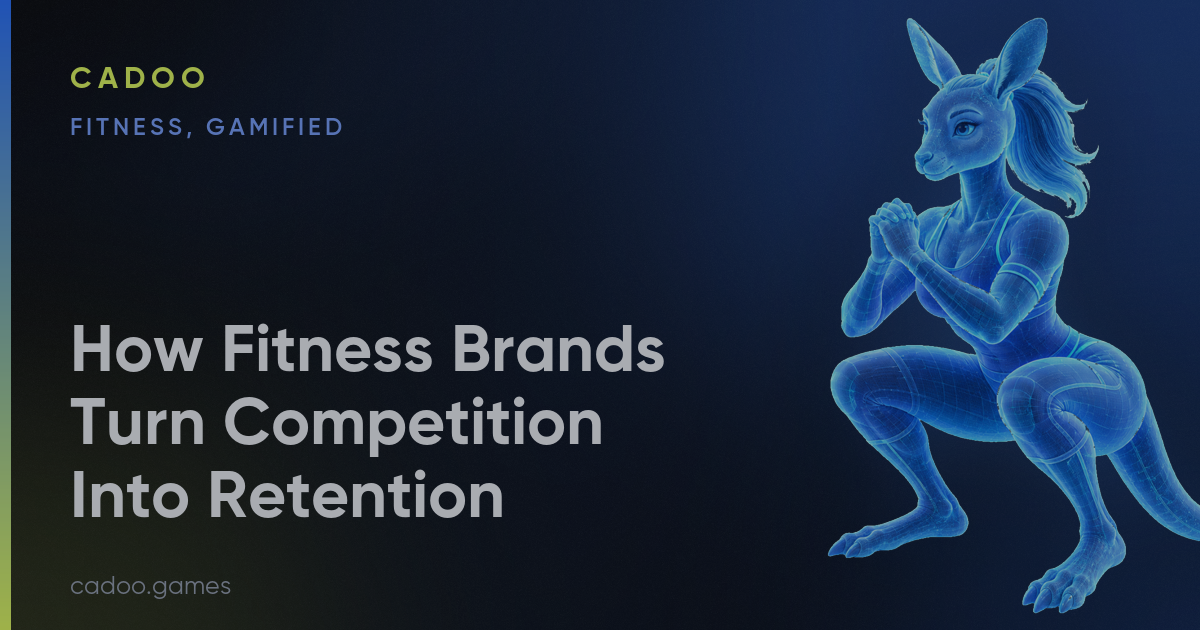 Cadoo for fitness brands — gamified fitness competition — Cadoo
