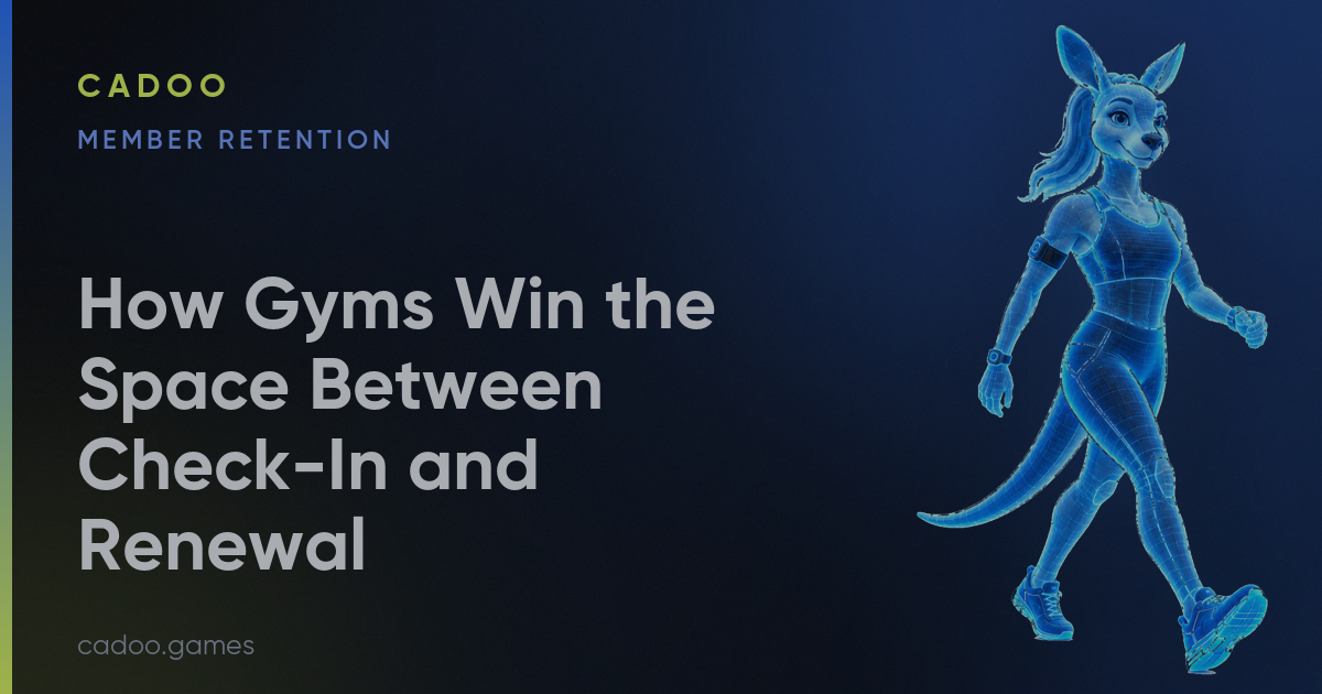 Cadoo for fitness brands — member retention games — Cadoo
