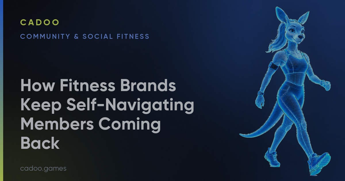 Cadoo for fitness brands — community and social fitness games — Cadoo