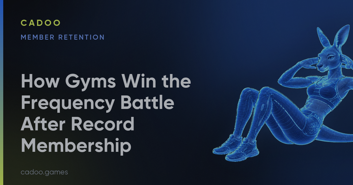 Cadoo for fitness brands — member retention games — Cadoo