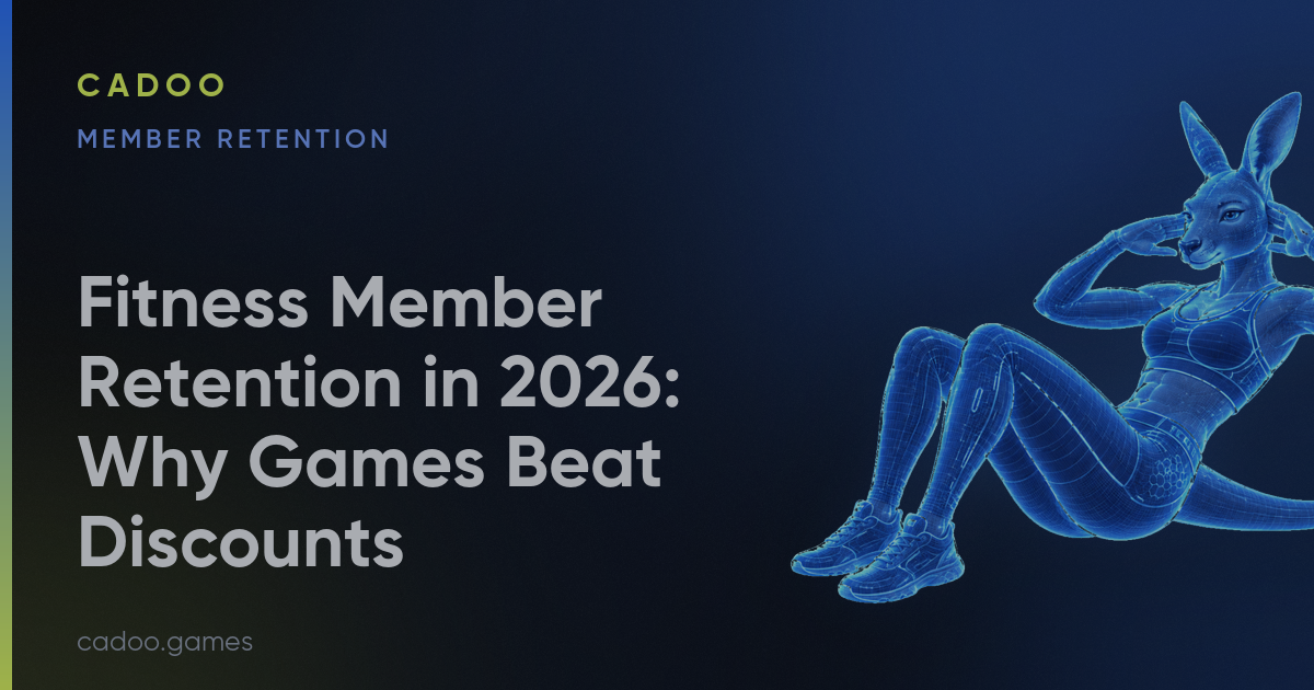 Cadoo for fitness brands — member retention games — Cadoo