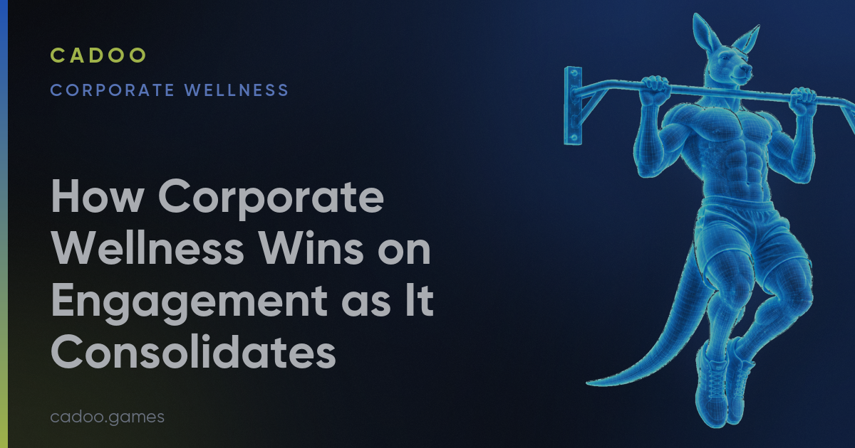 Cadoo for corporate wellness — team fitness challenges — Cadoo
