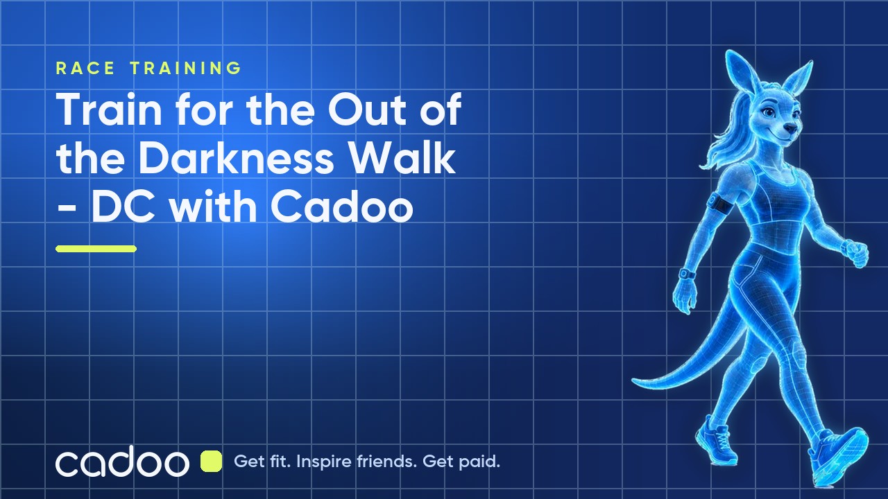 Train for the Out of the Darkness Walk - DC with Cadoo