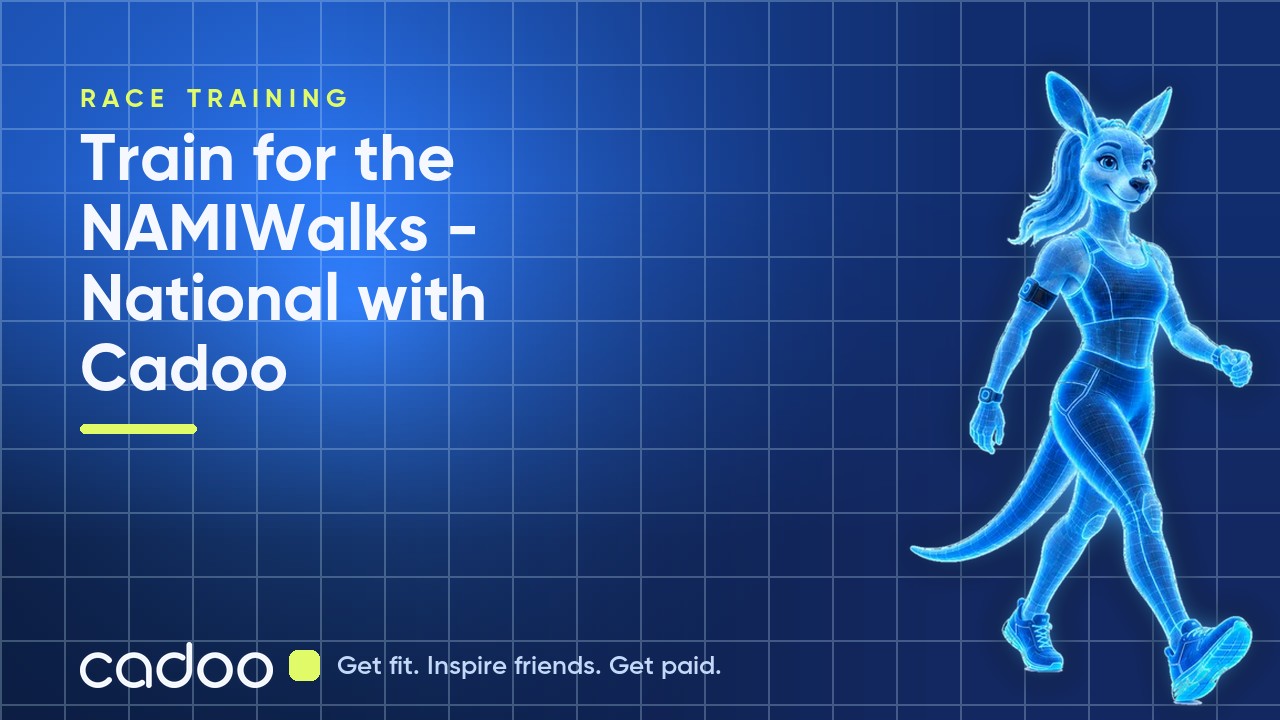 Train for the NAMIWalks - National with Cadoo