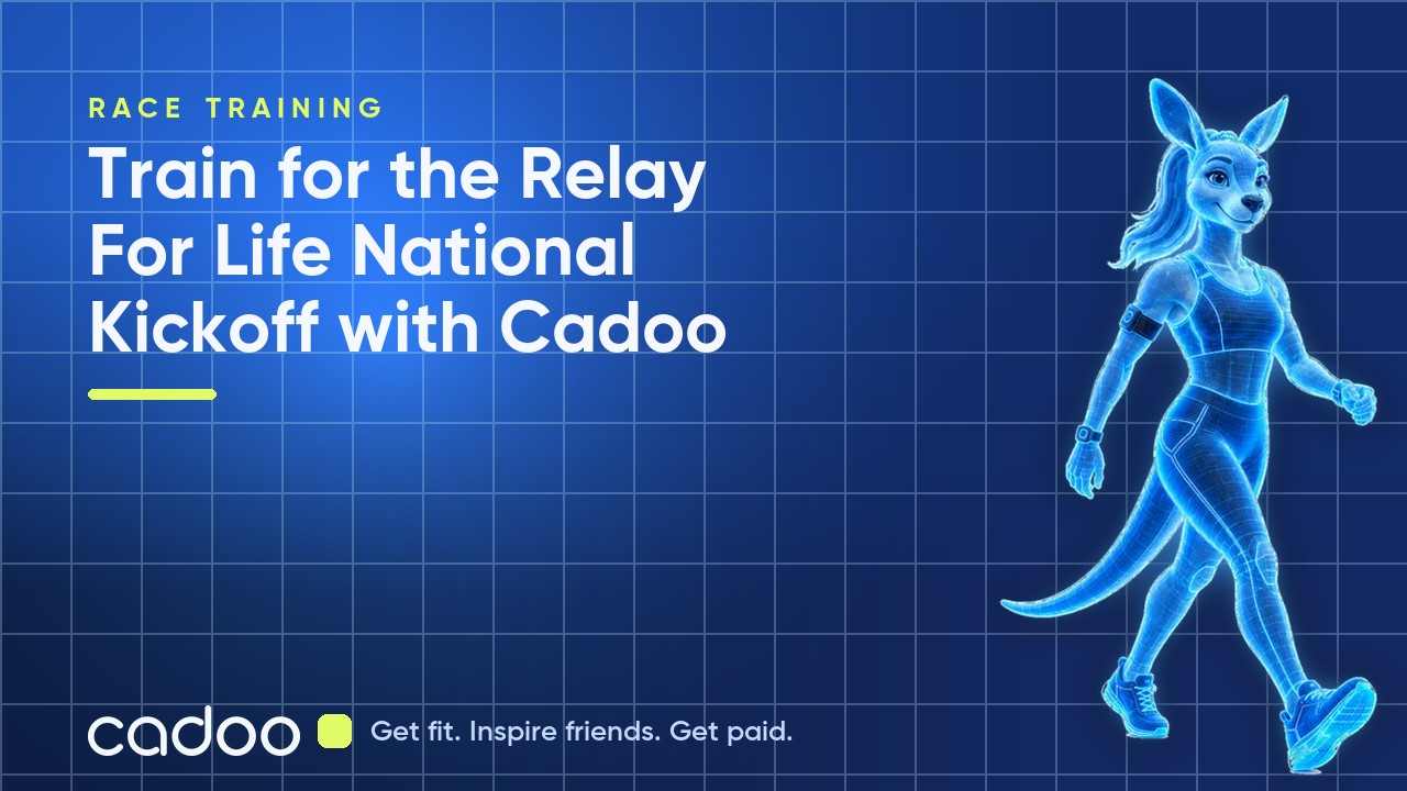 Train for the Relay For Life National Kickoff with Cadoo