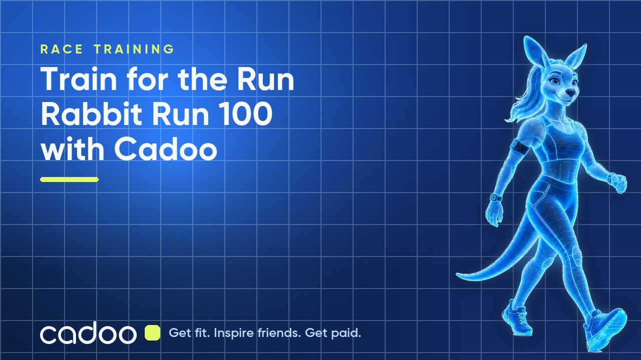 Train for the Run Rabbit Run 100 with Cadoo