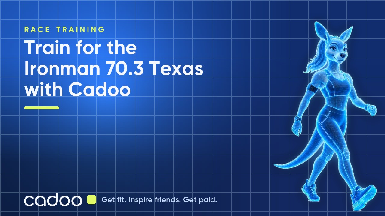 Train for the Ironman 70.3 Texas with Cadoo