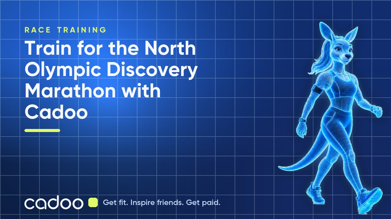 Train for the North Olympic Discovery Marathon with Cadoo