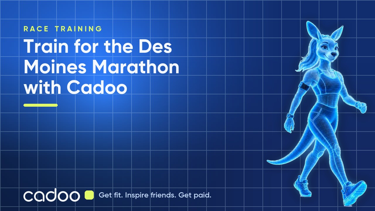 Train for the Des Moines Marathon with Cadoo