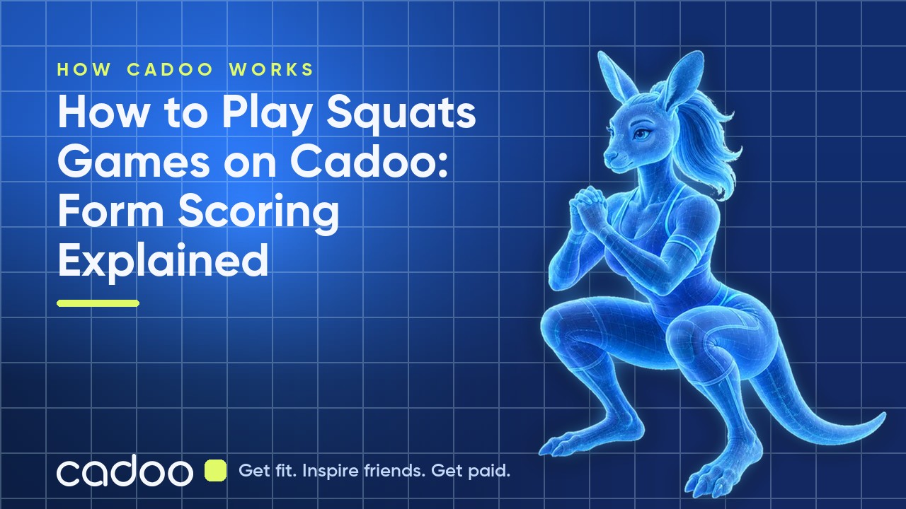How to Play Squats Games on Cadoo: Form Scoring Explained