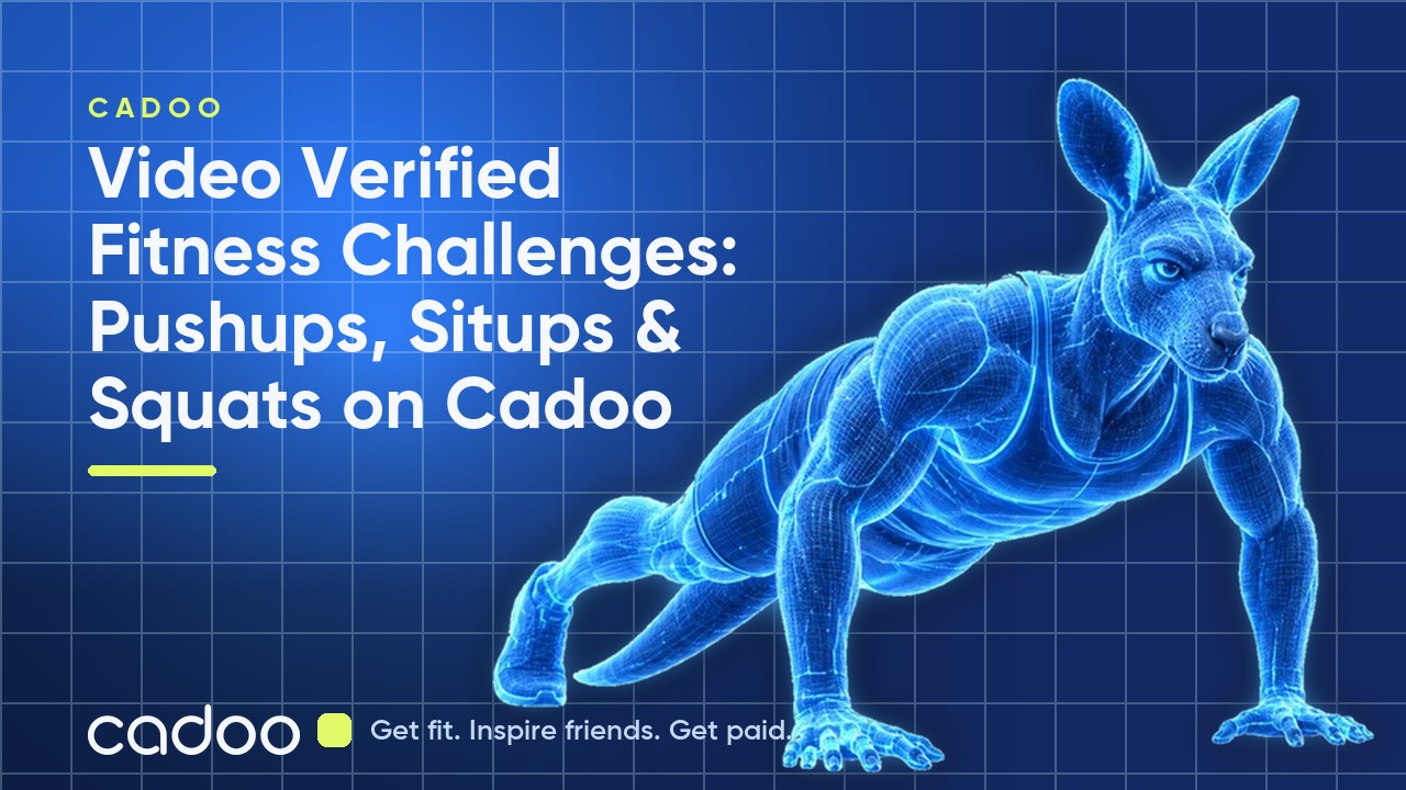 CadooVision-Verified Fitness Games: Pushups, Situps & Squats on Cadoo