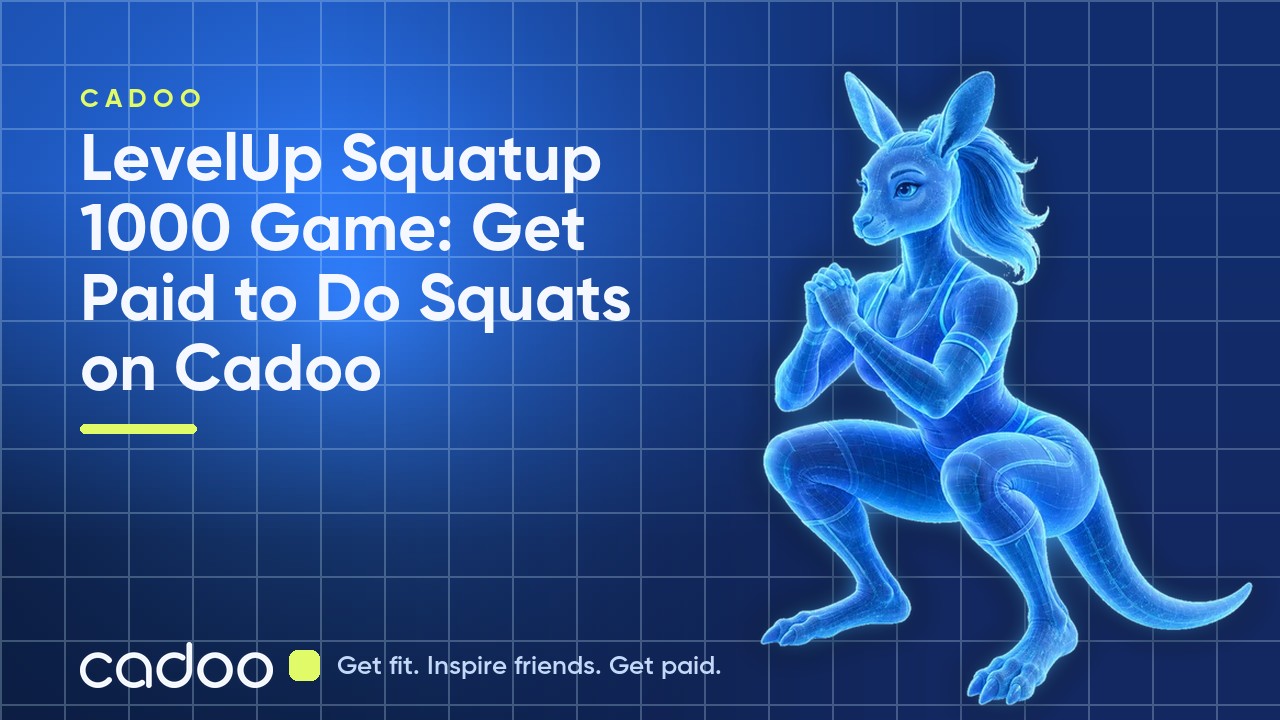 LevelUp Squatup 1000 Game: Get Paid to Do Squats on Cadoo
