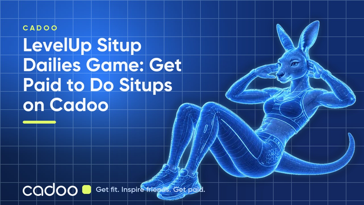 LevelUp Situp Dailies Game: Get Paid to Do Situps on Cadoo