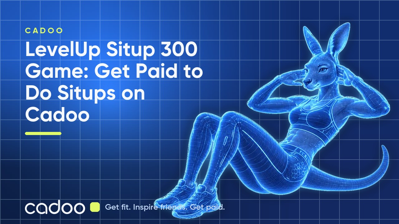 LevelUp Situp 300 Game: Get Paid to Do Situps on Cadoo
