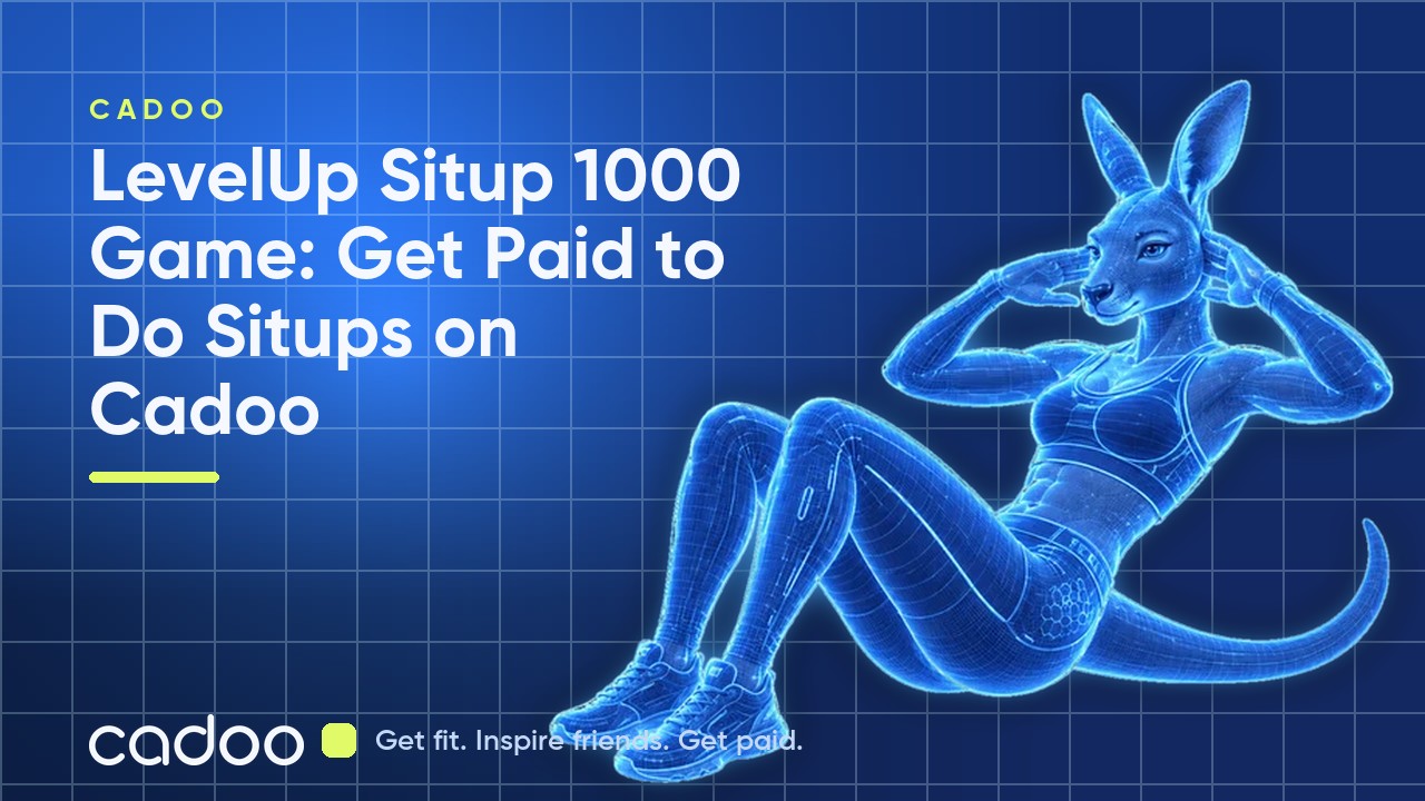 LevelUp Situp 1000 Game: Get Paid to Do Situps on Cadoo