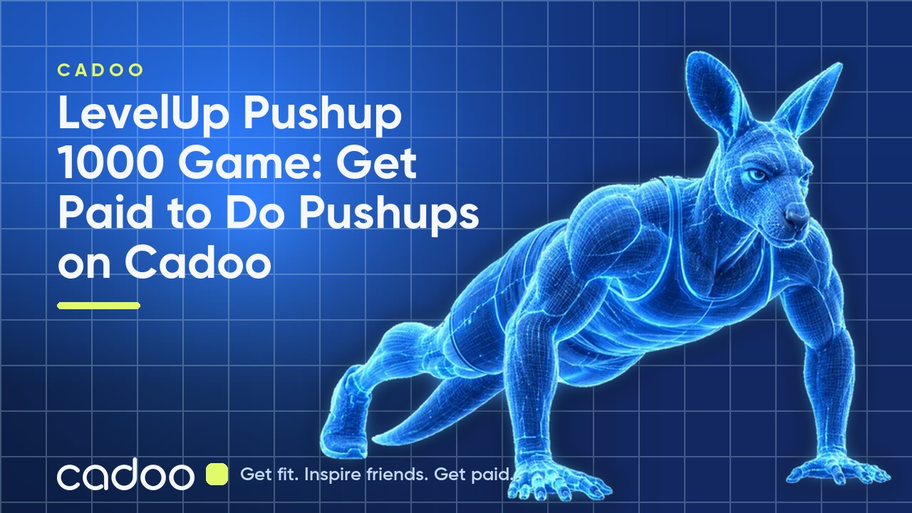 LevelUp Pushup 1000 Game: Get Paid to Do Pushups on Cadoo