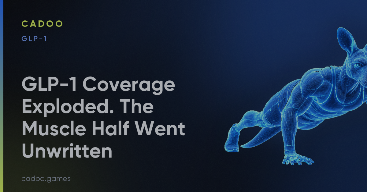GLP-1 Coverage Exploded. The Muscle Half Went Unwritten