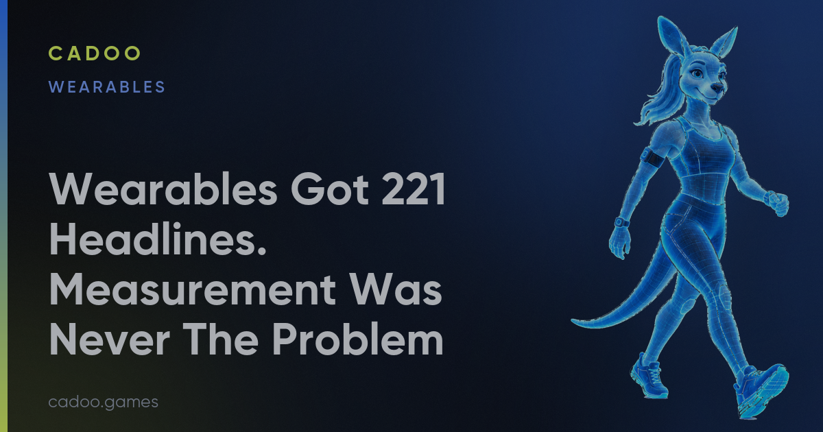Wearables Got 221 Headlines. Measurement Was Never The Problem