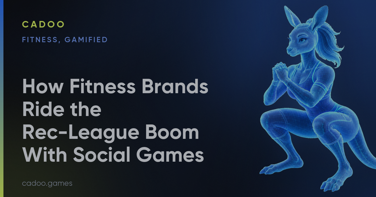 How Fitness Brands Ride the Rec-League Boom With Social Games