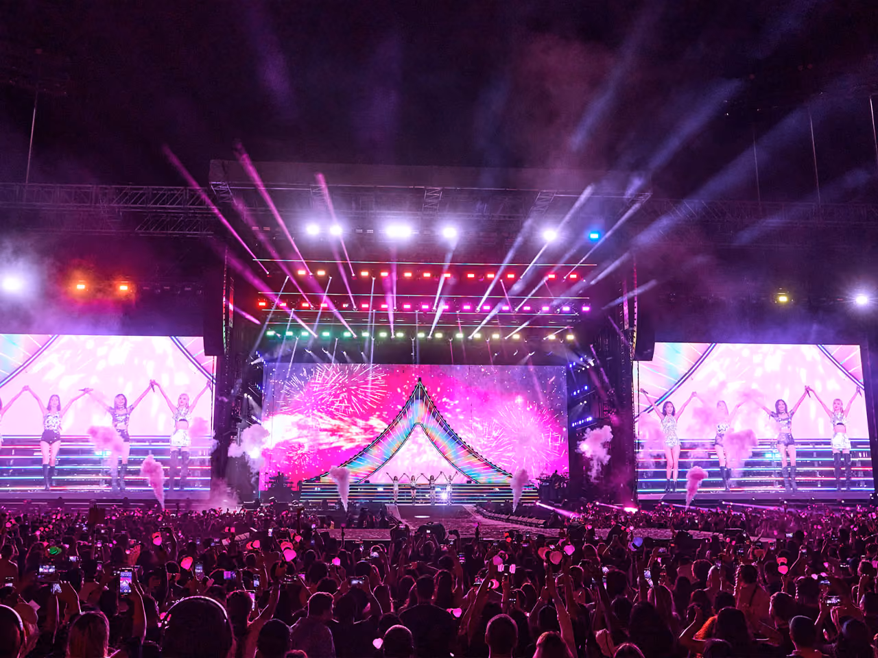 Blackpink at Dodger Stadium