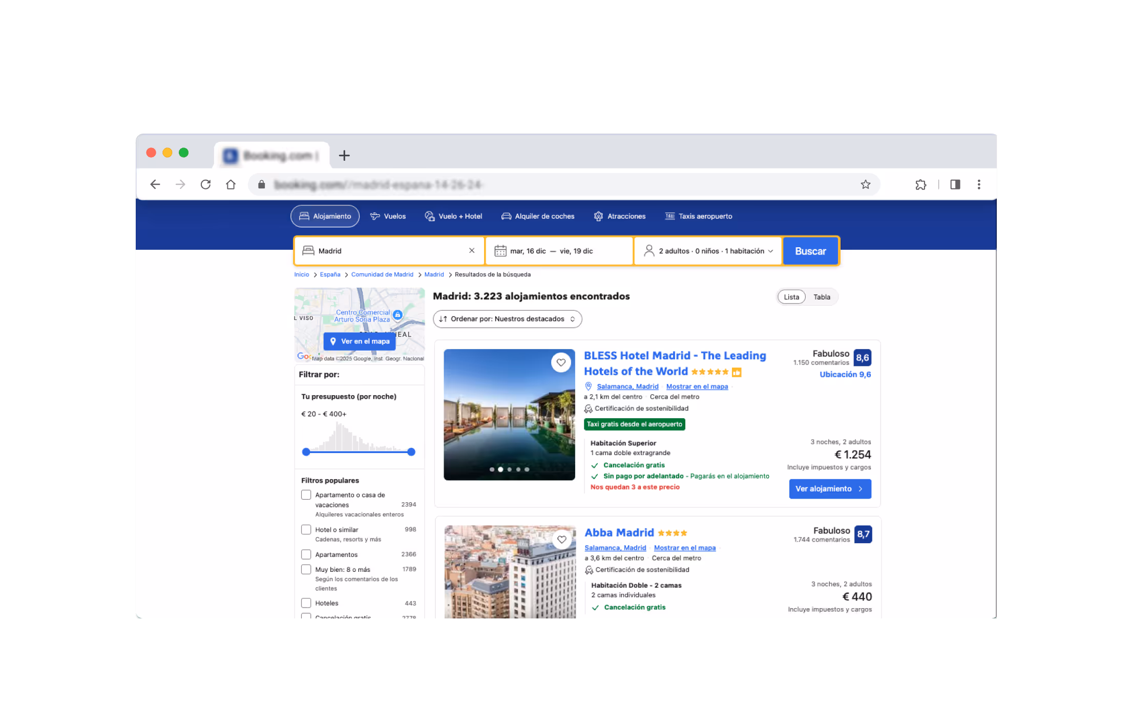 Evita comisiones extra en reservas de hoteles - Directo extension