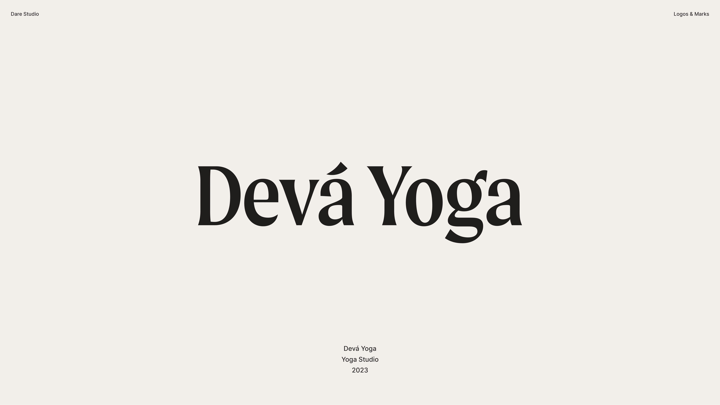 Devá Yoga logó, jógastúdió